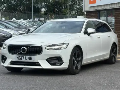 Used Volvo V90 R-Design 2017 White Estate