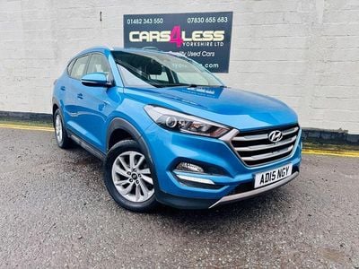 Used Hyundai Tucson SE 116 HP (85 kW) 2015 Blue SUV