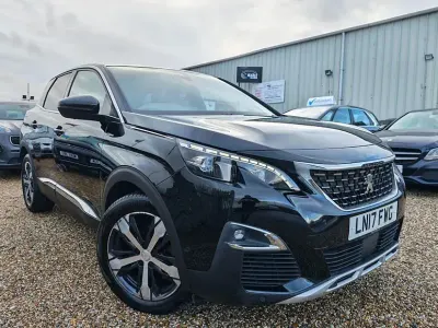 Used Peugeot 3008 GT-line 130 HP (95 kW) 2017 Black SUV
