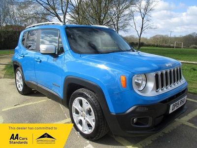 Used Jeep Renegade Limited 140 HP (102 kW) 2015 Blue SUV