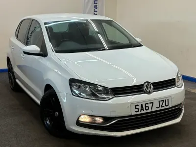 Used VW Polo Edition 90 HP (66 kW) 2017 White Hatchback