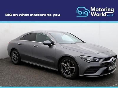 used Mercedes CLA180 CLA Class 1.3AMG Line (Premium 2) Coupe 4dr Petrol 7G-DCT Euro 6 (s/s) (136 ps) AMG body Saloon