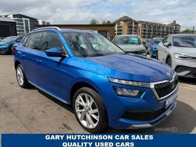 Used Skoda Kamiq SE L Executive 2023 Blue SUV