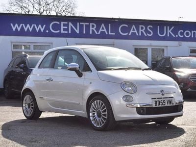 Used Fiat 500 Sport 69 HP (50 kW) 2009 White Cabriolet