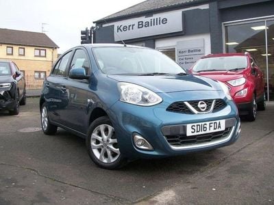 Used Nissan Micra Acenta 2016 Blue Hatchback
