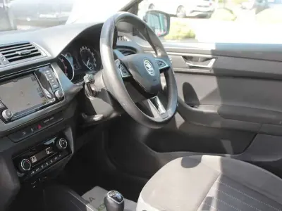 Used Skoda Fabia SE L 94 HP (69 kW) 2019 Silver Hatchback