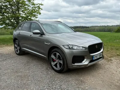 Used Jaguar F-Pace S 300 HP (220 kW) 2017 Silver SUV