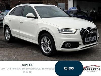 Used Audi Q3 S-Line 140 HP (102 kW) 2012 White SUV