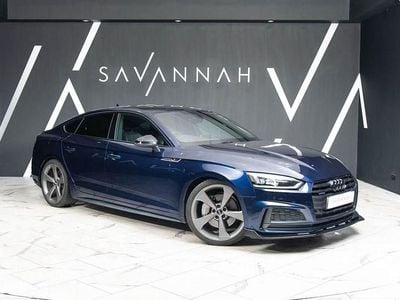 Used Audi A5 Sportback Black Edition 245 HP (180 kW) 2019 Blue Hatchback