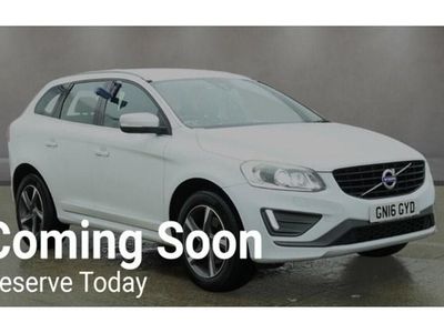 Used Volvo XC60 R-Design 190 HP (139 kW) 2016 Ice white SUV