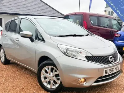 Used Nissan Note Acenta Premium 80 HP (58 kW) 2016 Silver Hatchback