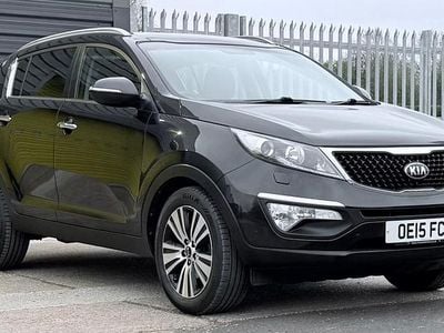 Used Kia Sportage 116 HP (85 kW) 2015 Black SUV
