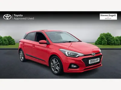 Used Hyundai i20 Premium 2019 Red Hatchback