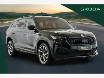 Used Skoda Kodiaq SportLine 150 HP (110 kW) 2022 Black SUV