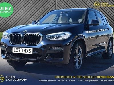 Used BMW X3 M Sport 184 HP (135 kW) 2020 Black SUV
