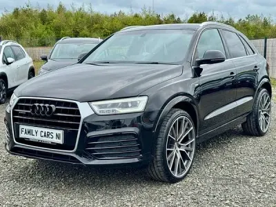 Używany Audi Q3 S-line plus 184 KM (135 kW) 2015 Czarny SUV