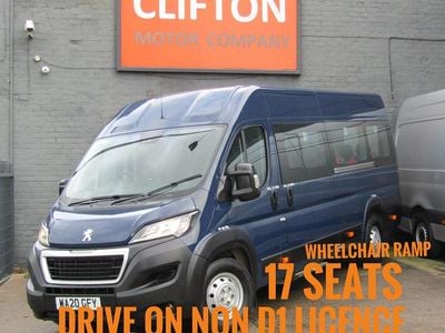 Blue Used 2020 Peugeot Boxer Van | £18,950 (A bit pricey)