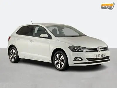 Used VW Polo Match 95 HP (69 kW) 2021 White Hatchback
