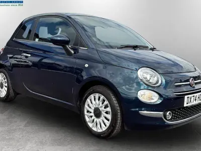 Used Fiat 500 69 HP (50 kW) 2024 Blue Hatchback