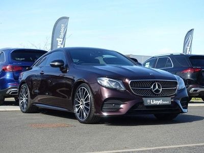 Gebraucht Mercedes E220 AMG Line Premium Plus 194 PS (142 kW) 2018 Rot Coupé