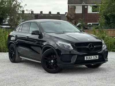Used Mercedes GLE350 AMG line 2015 Black SUV