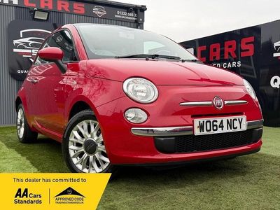 Used Fiat 500 Lounge 69 HP (50 kW) 2015 Red Hatchback
