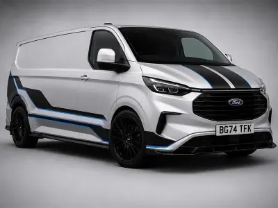 Used Ford Transit Custom Limited 136 HP (100 kW) 2024 Silver Van