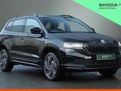 Used Skoda Karoq SportLine 110 HP (80 kW) 2024 Black magic pearl effect SUV