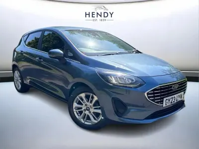 Used Ford Fiesta Titanium 99 HP (72 kW) 2023 Blue Hatchback