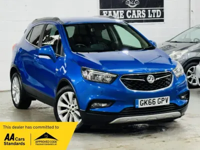 Used Vauxhall Mokka X Elite 140 HP (102 kW) 2016 Blue SUV