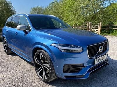 Used Volvo XC90 R-Design 2017 Blue SUV