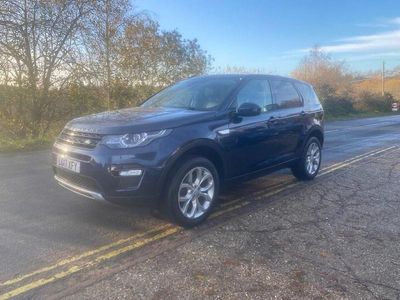 Blue Used 2017 Land Rover Discovery Sport HSE SUV | £10,995 (Good price)