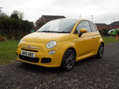 Używany Fiat 500 S 69 KM (50 kW) 2015 Żółty Hatchback