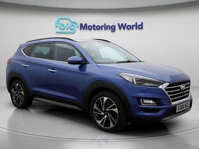 Blue Used 2018 Hyundai Tucson Premium SE SUV | £16,200 (A bit pricey)