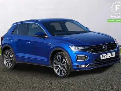 Usado VW T-Roc R-line 2021 Azul SUV