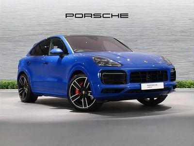 Blue Used 2023 Porsche Cayenne GTS SUV | £83,990 (Fair price)