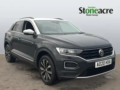 Used VW T-Roc Design 150 HP (110 kW) 2020 Grey SUV