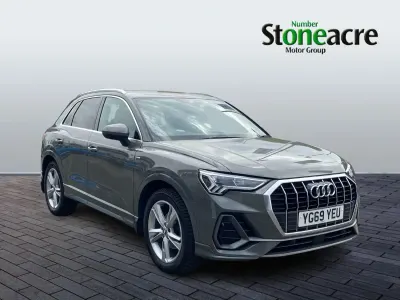 Used Audi Q3 S-Line 150 HP (110 kW) 2020 Grey SUV