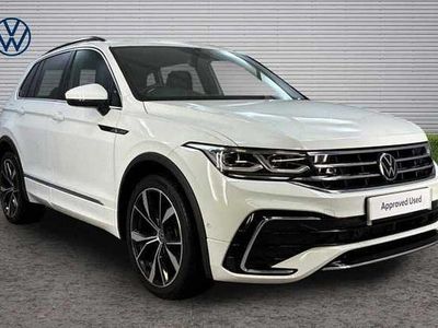 Used VW Tiguan R-line 150 HP (110 kW) 2022 White SUV