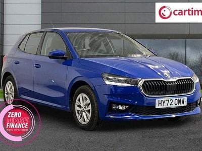 Used Skoda Fabia Comfort 80 HP (58 kW) 2022 Blue Hatchback