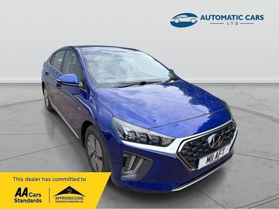 Used Hyundai Ioniq Premium 141 HP (103 kW) 2021 Blue Hatchback