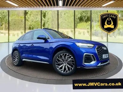 Used Audi Q5 S-Line 2021 Blue SUV