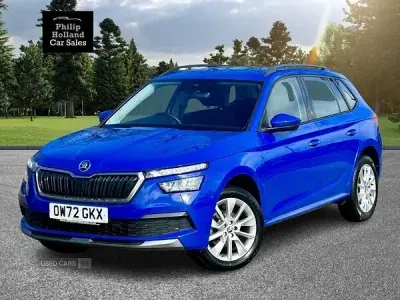 Used Skoda Kamiq SE 95 HP (69 kW) 2023 Blue SUV