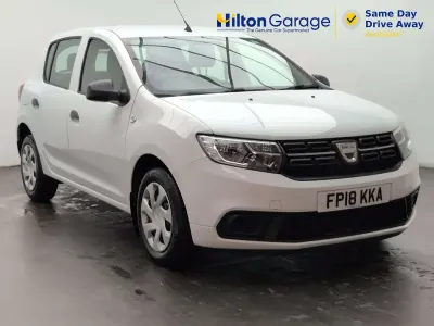 Used Dacia Sandero Ambiance 2018 White Hatchback