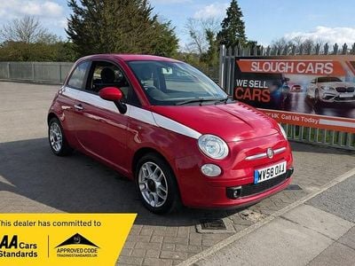 Used Fiat 500 Sport 2008 Red Hatchback