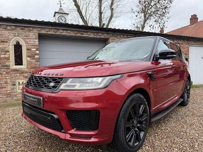 Red Used 2018 Land Rover Range Rover Sport HSE Dynamic SUV | £24,500 (Fair price)