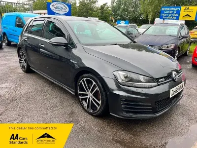 Used VW Golf VII GTD 150 HP (110 kW) 2016 Grey Hatchback