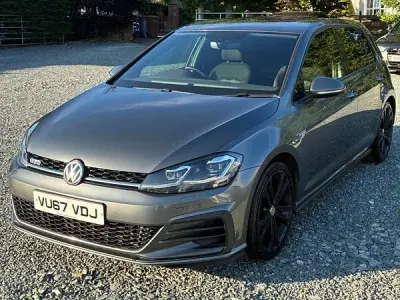 Used VW Golf VII GTD 184 HP (135 kW) 2017 Grey Hatchback
