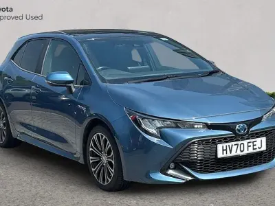 Used Toyota Corolla Design 122 HP (89 kW) 2020 Blue Hatchback