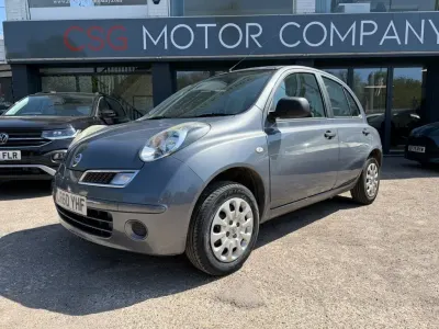 Begagnad Nissan Micra Visia 79 HK (58 kW) 2010 Grå Halvkombi